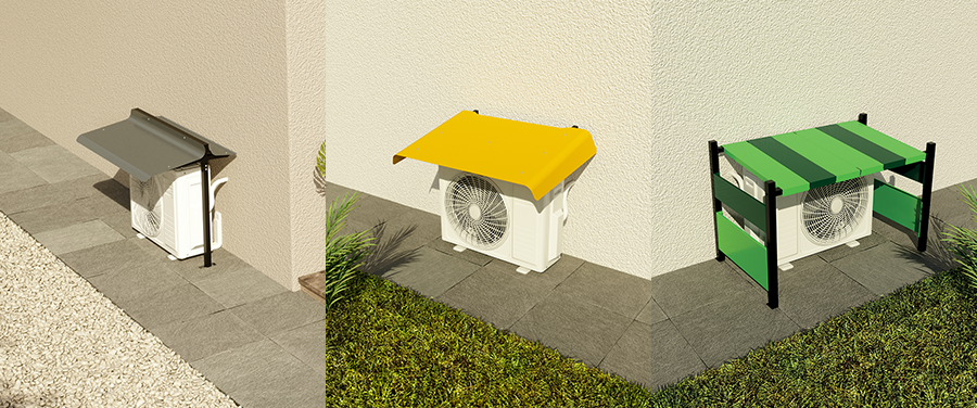 Comment Protéger Une Pompe à Chaleur Extérieure Comment cacher sa pompe à chaleur ? Comment protéger sa clim